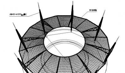 CAD膜結構制作效果_膜結構風景亭子設計_膜結構建筑設計方案