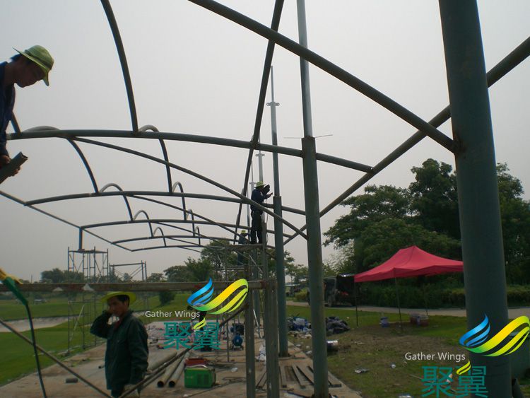 臺膜結構雨篷,昆山膜結構雨篷