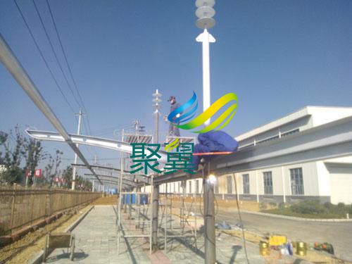 貴州六盤水虹橋新區雙開自行車車棚工程