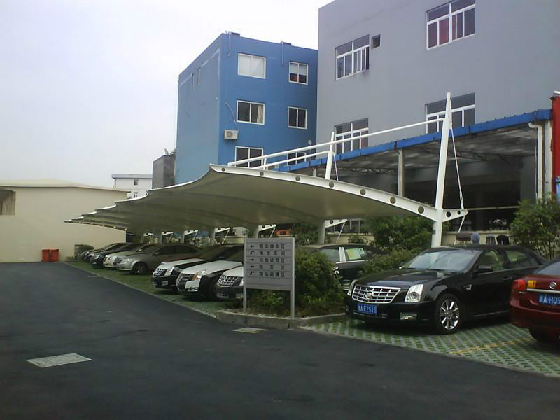 上海市松江區膜結構停車棚施工安裝