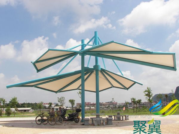 公園膜傘遮陽棚  遮陽棚景觀安裝定制 廠家直銷