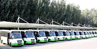 如何節(jié)省南京大巴車膜結(jié)構(gòu)車棚的維修清理費用