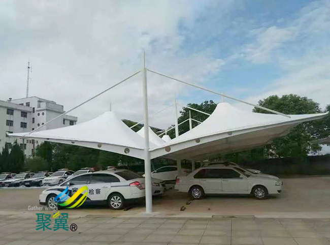 膜結構車棚工程造價|膜結構車棚科技水平提高  