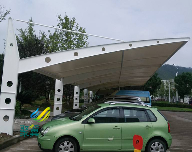 膜結構車棚金屬部件|膜結構車棚汽車棚