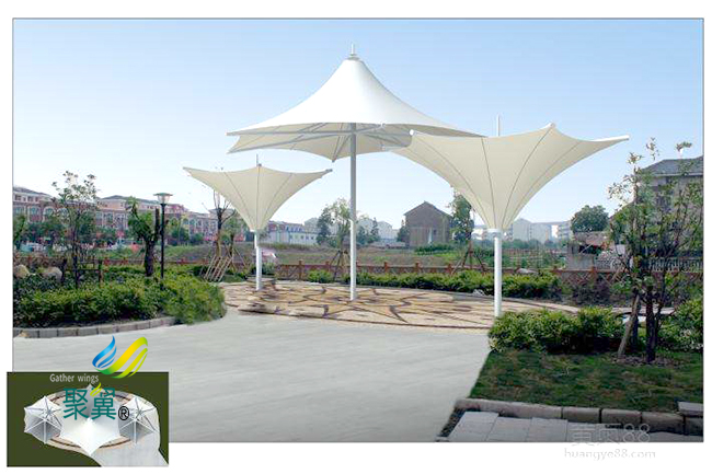 膜結構建筑景觀膜結構遮陽膜|景觀膜結構