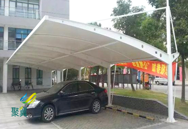  膜結構車棚膜材膜材粘合|膜結構車棚膜材料