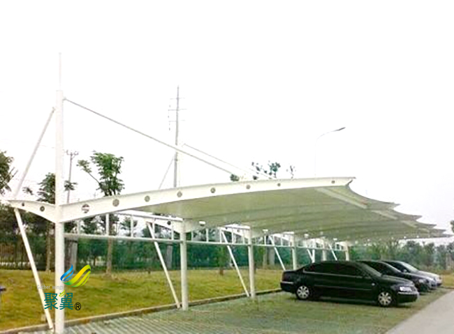 膜結構車棚建筑結構類型|膜結構車棚鋼材反復作用 