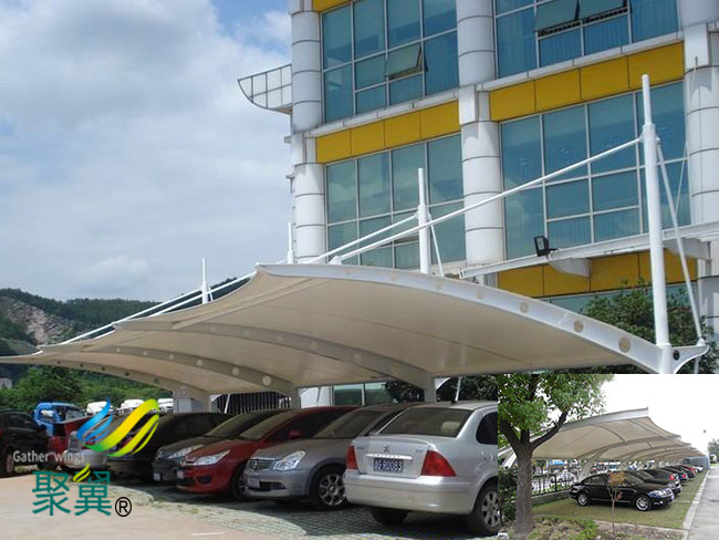 北京市延慶縣膜結構車棚|膜結構車棚加工品牌包送