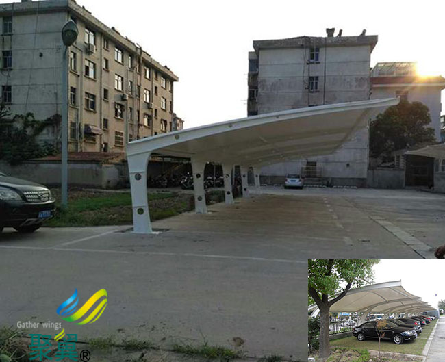 北京市石景山區膜結構車棚|膜結構車棚企業資質深厚