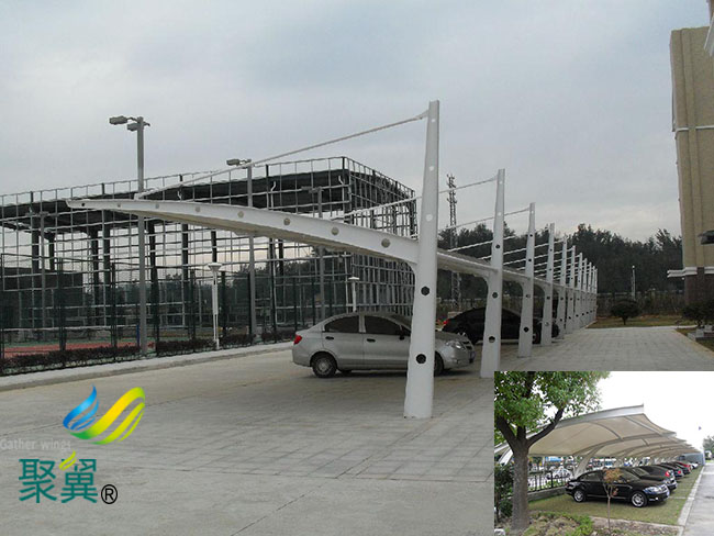 天津市靜海縣膜結構車棚|膜結構車棚企業一級設計