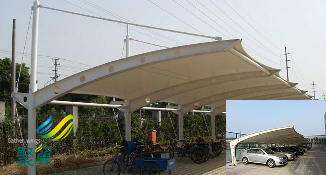 河北省保定市膜結構車棚|膜結構車棚企業生產加工新品種