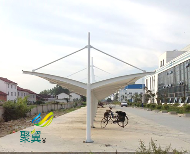 膜結(jié)構(gòu)停車棚汽車棚價(jià)格|景觀雨棚廠家供應(yīng)批發(fā)