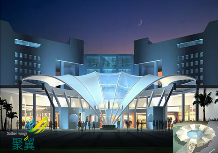 北京雙層著名充氣張拉水立方膜結構建筑基礎價格實例