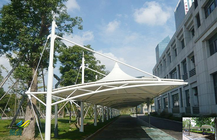 寧波安裝膜結(jié)構(gòu)汽車停車棚圖片廠家廠家電話