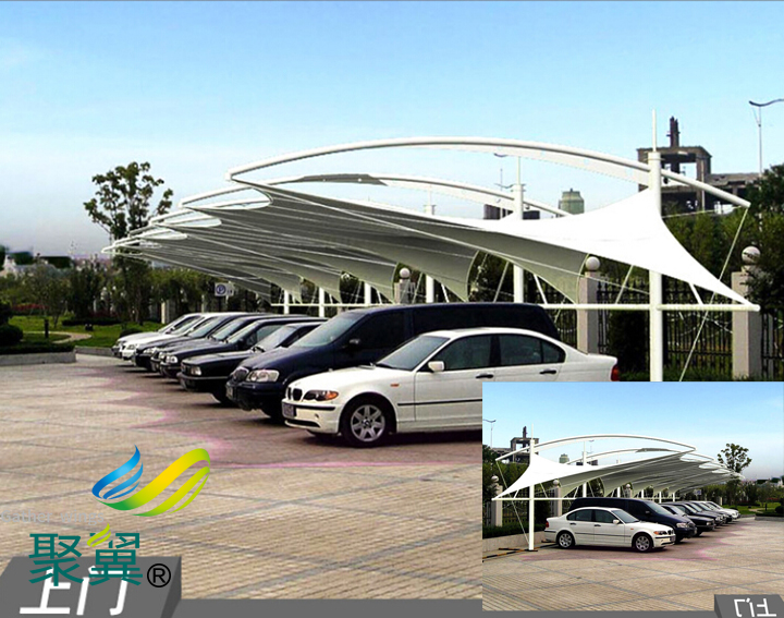 膜結(jié)構(gòu)停車(chē)棚拱帽型|膜結(jié)構(gòu)車(chē)棚工程承包方式